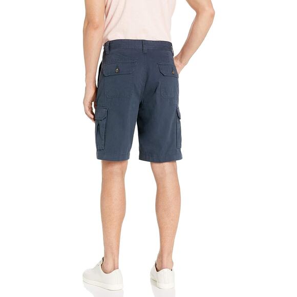 Amazon Essentials Men's 34W Navy Blue 10" Inseam Classic Fit Cargo Shorts - Picture 11 of 11